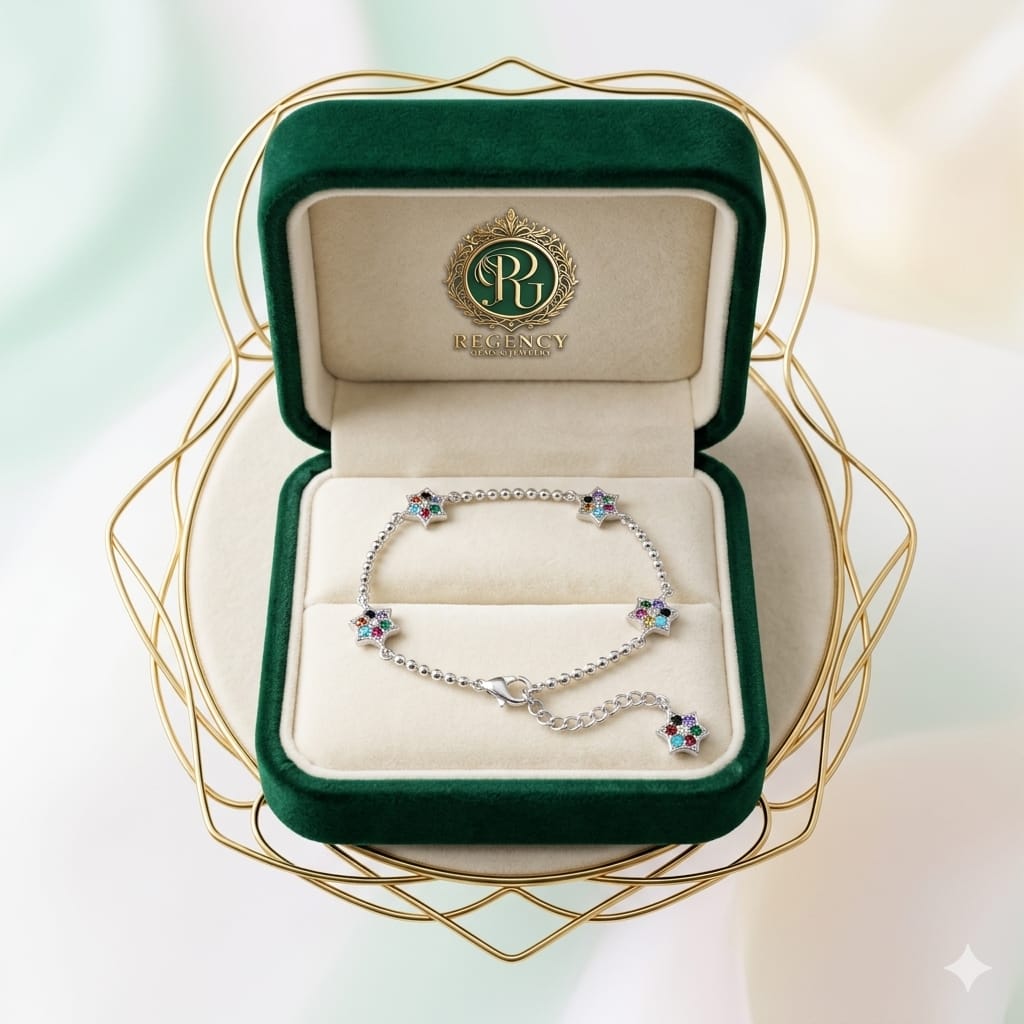Celestia Beaded Star Bracelet